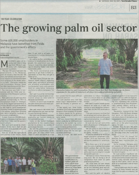 The Growing Palm Oil Sector