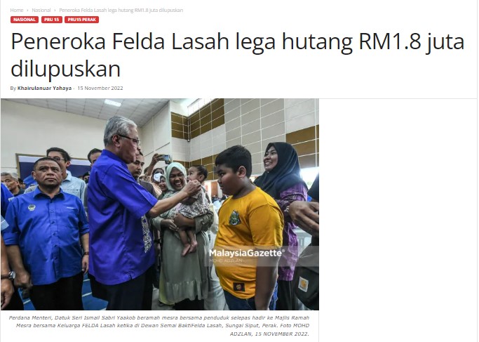 SIAP bantu perkasa pendidikan generasi baharu FELDA SH 17102022