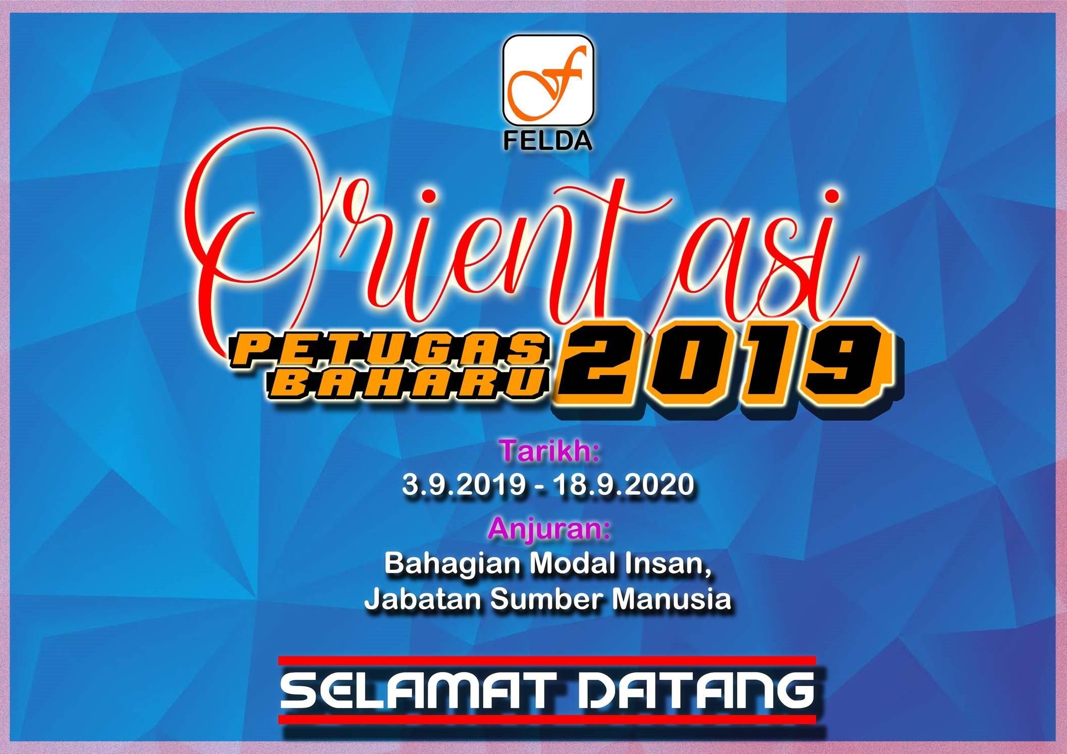 orientasi petugas baru 2019