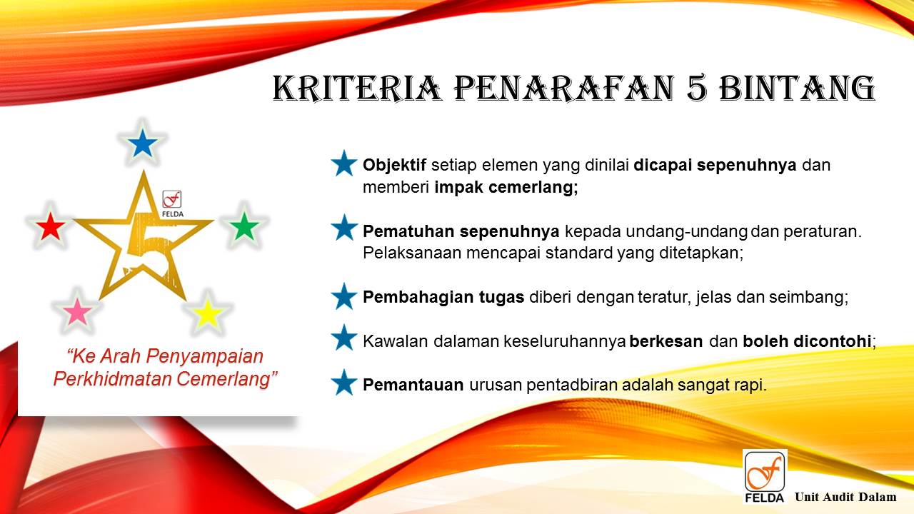 Kriteria 5 Bintang