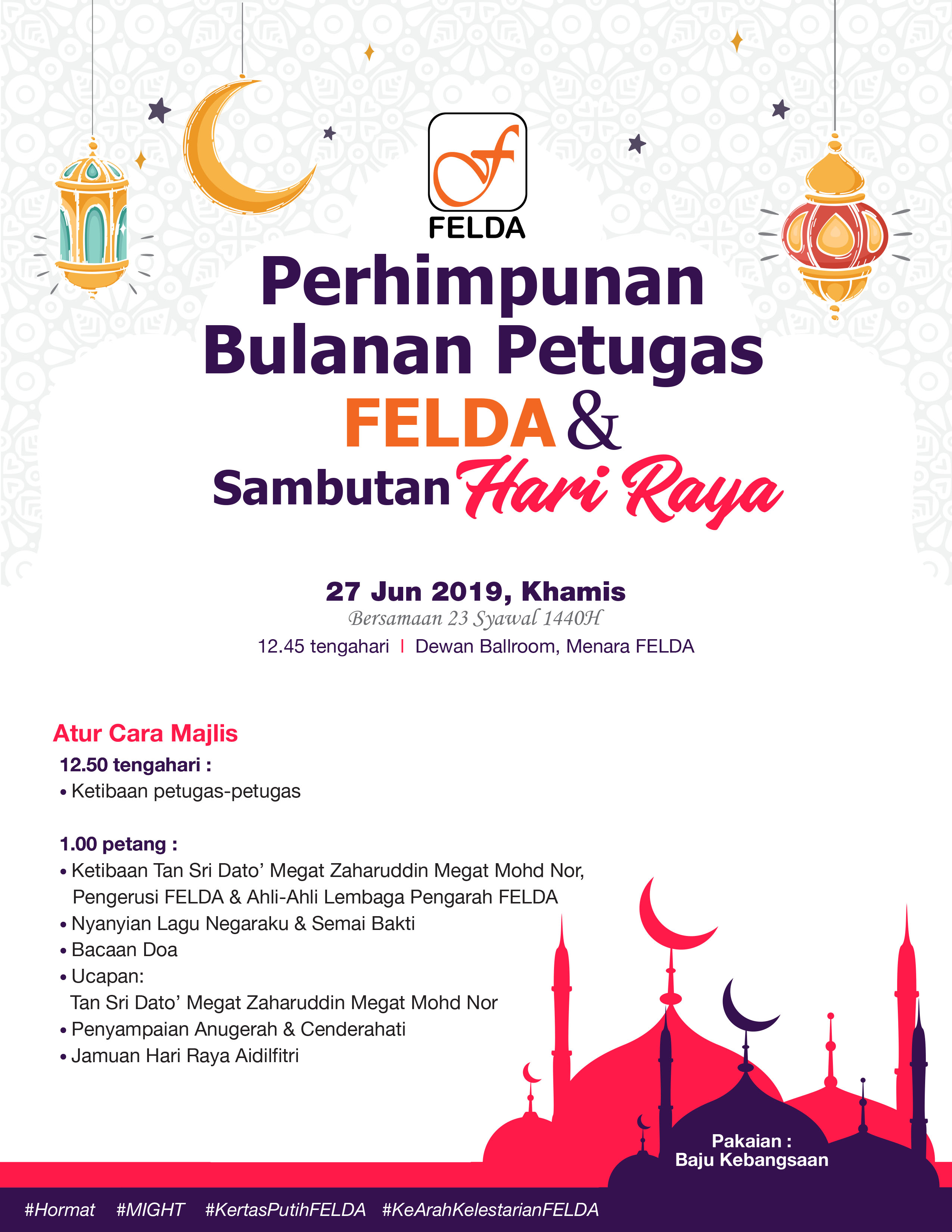 Pengumuman Perhimpunan Jun2019