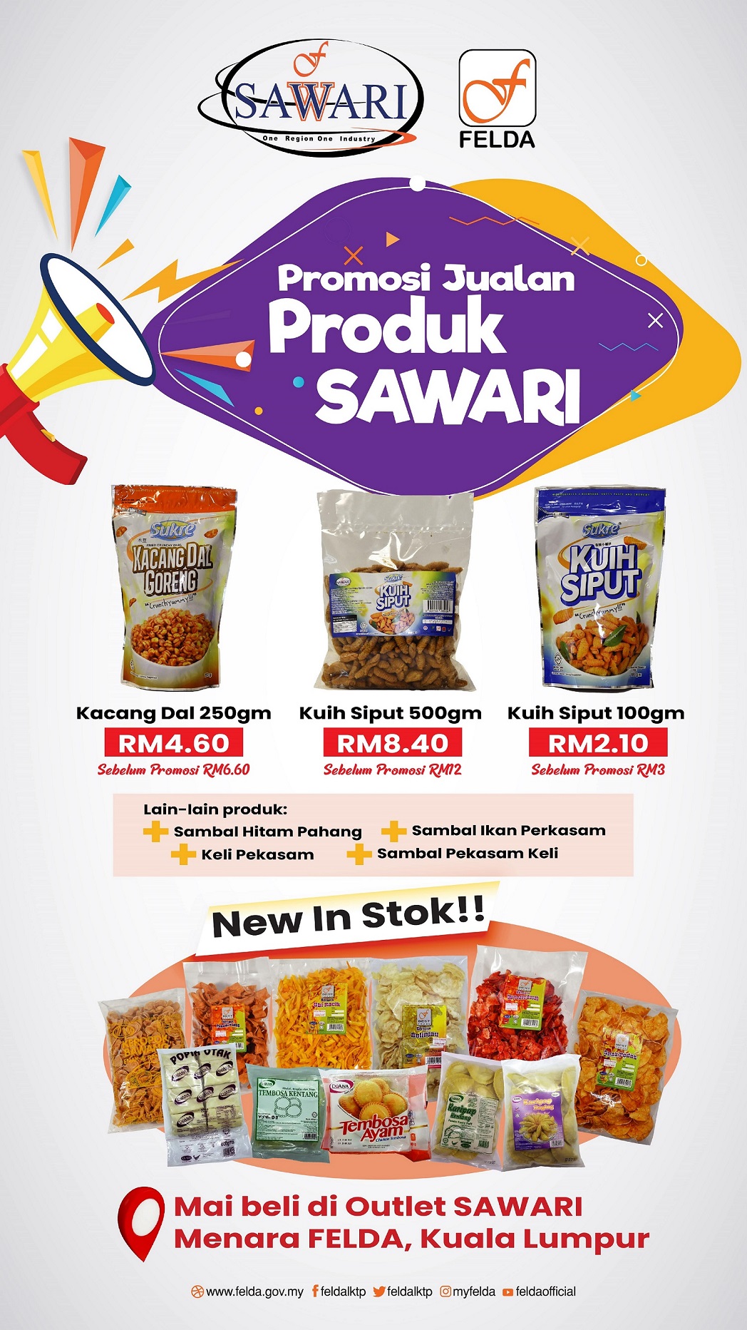 Poster Promosi Jualan Produk SAWARI