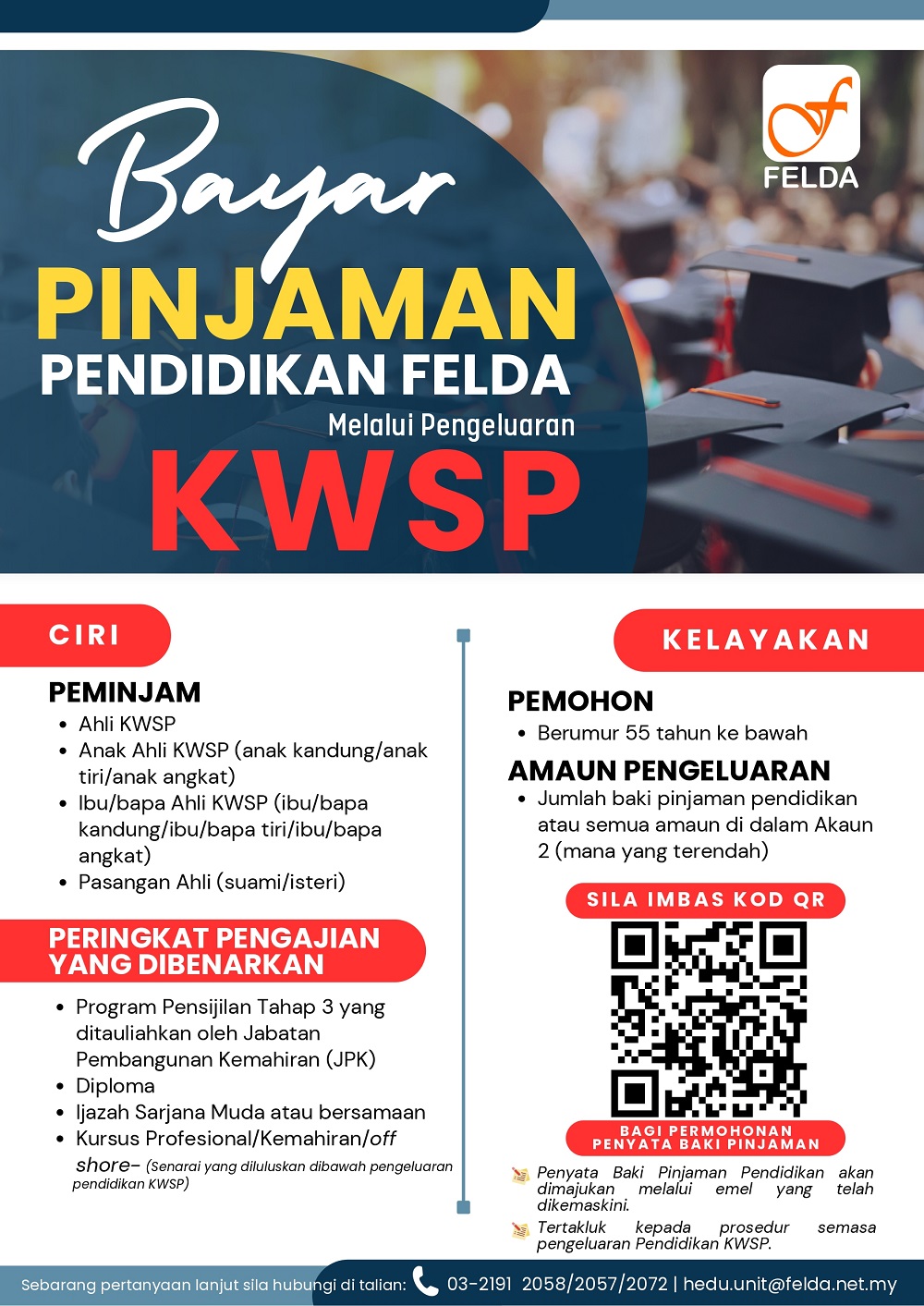 Bayar Pinjaman Pendidikan FELDA melalui KWSP 1 page 0001