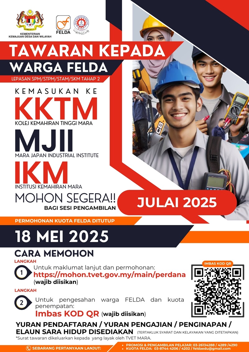 MARA TVET POSTER JULAI 2025