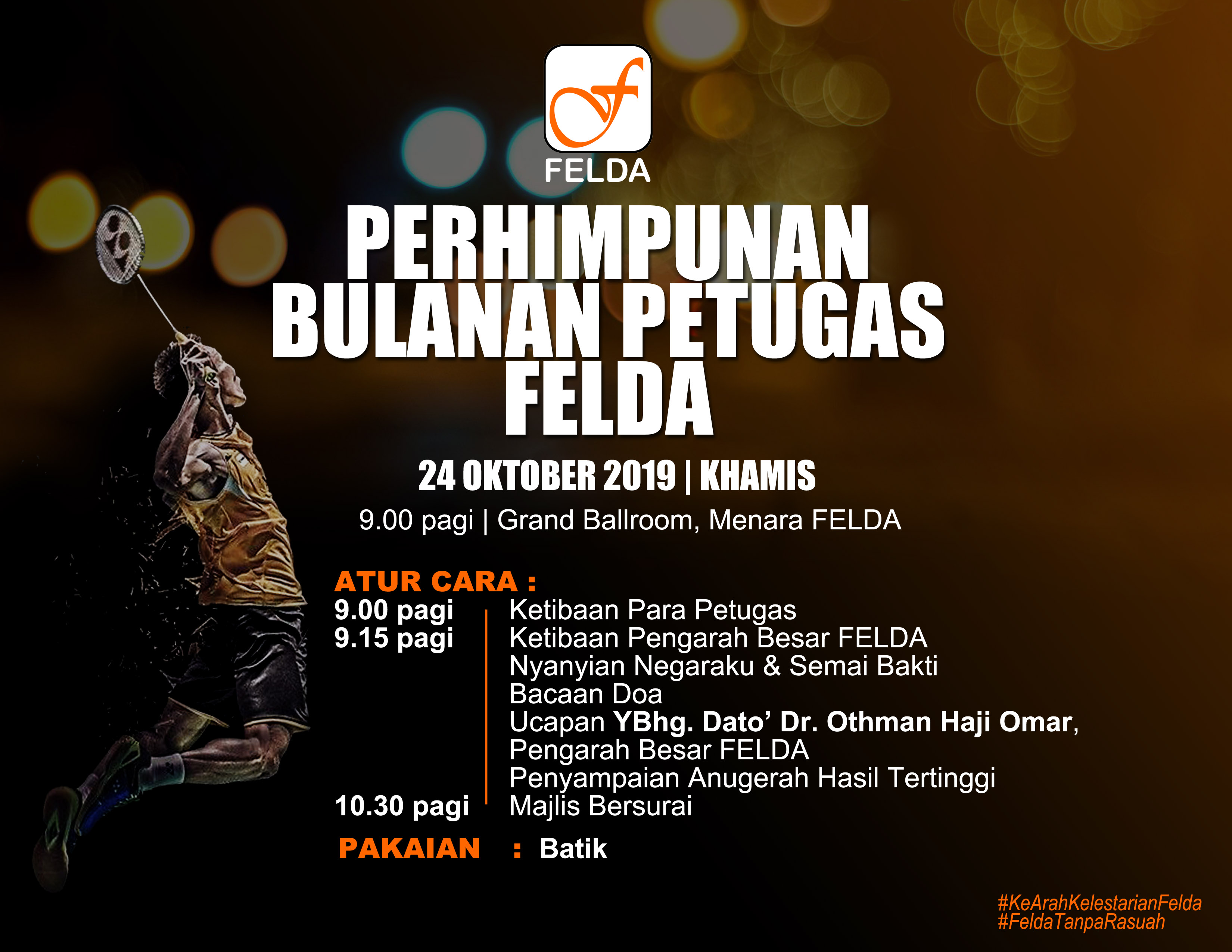 POSTER PERHIMPUNAN BULANAN