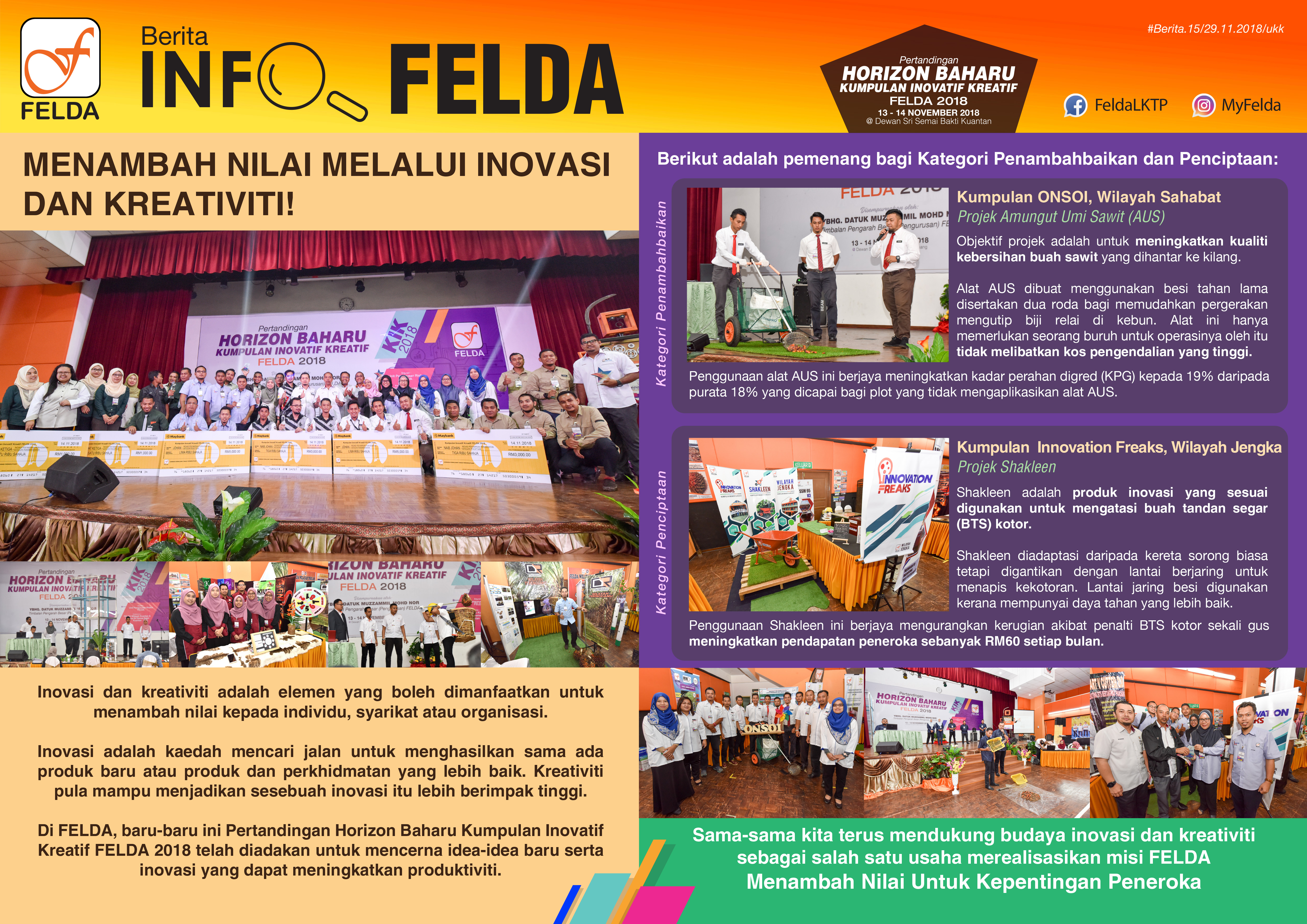 MENAMBAH NILAI MELALUI INOVASI DAN KREATIVITI