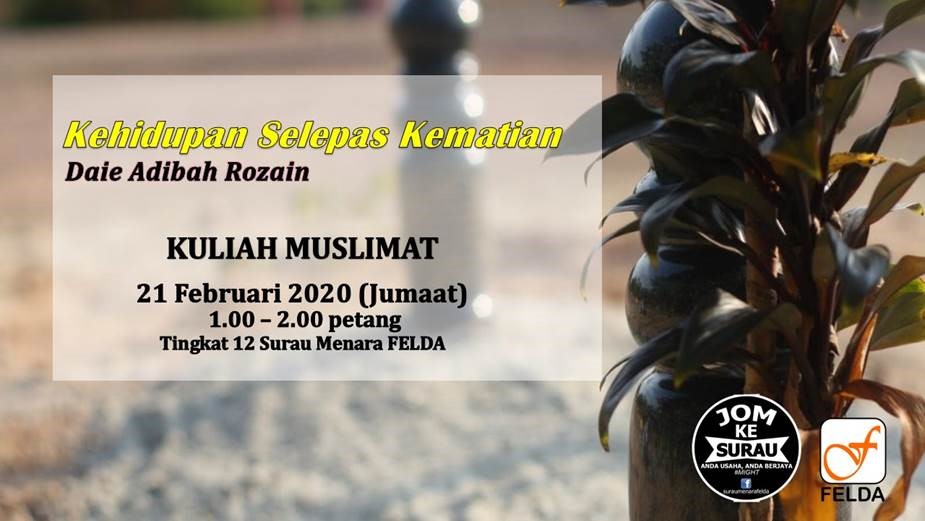 KULIAH JUMAAT BAGI MUSLIMAT