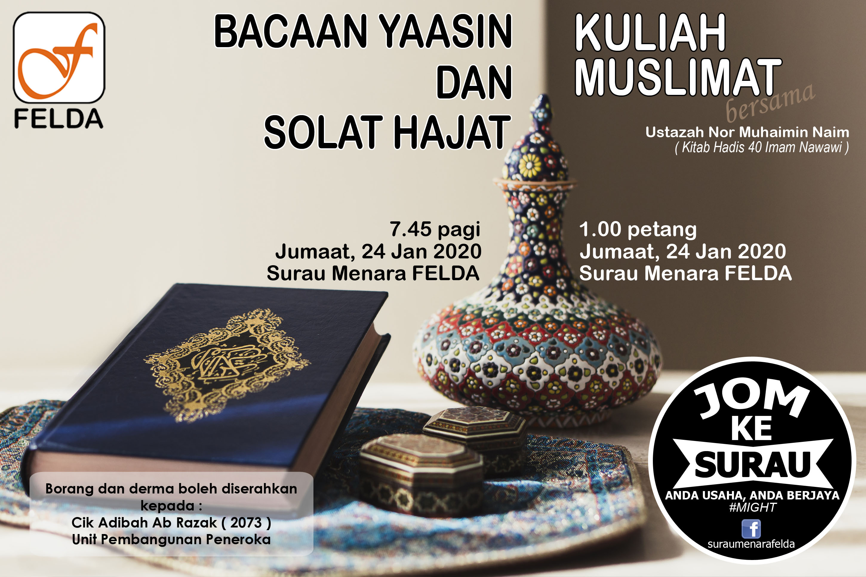 Jom Imarah Surau 24012020